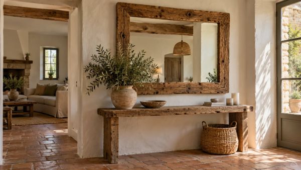 5 façons dont le bois brut transforme votre déco murale