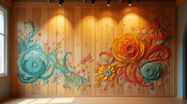 Applique murale en bois : l'intégrer sans surcharger le mur