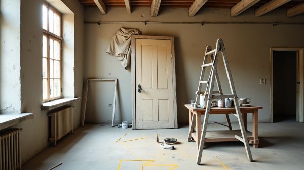 Chantier de peinture : comment protéger le mobilier et les sols avant les travaux