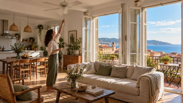 Guide pratique : optimiser votre ventilateur de plafond toute l'année